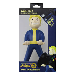 Exquisite Gaming, Fallout Vault Boy Holdems, Mini Supporto per Dispositivi e Telefono