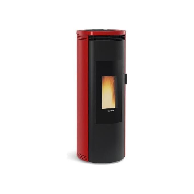 Extraflame AMIKA Stufa a Pellet Libera Installazione 8kW Bordeaux