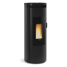 AMIKA Stufa a Pellet Libera Installazione 8kW Nero
