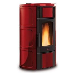 Extraflame ISIDE Idro 2.0 Stufa a Pellet Libera Installazione 5,3/19,0kW Bordeaux