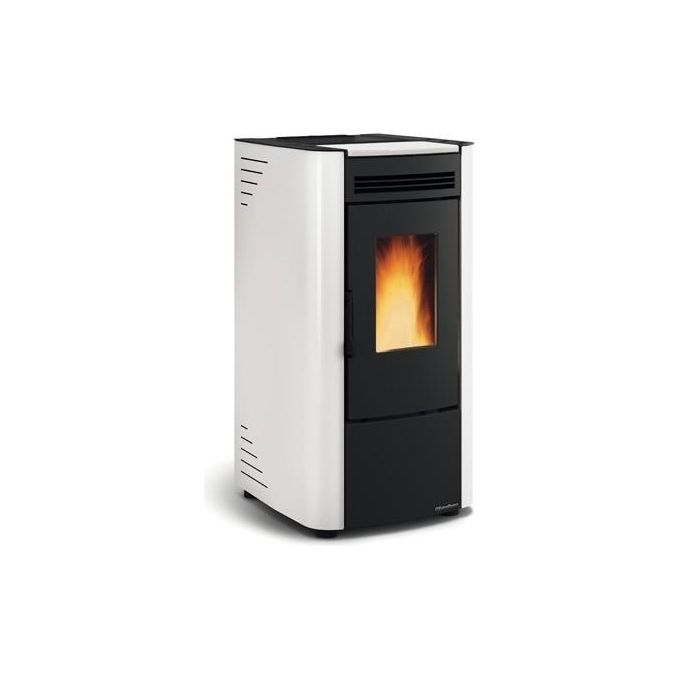 Image of Extraflame Ketty Evo Stufa a Pellet Libera Installazione 6,5kW Bianca
