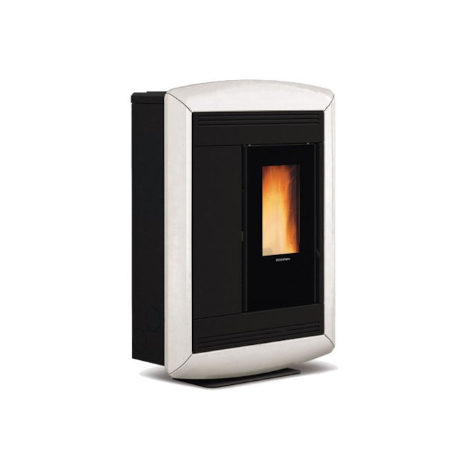 Extraflame, Stufa a Pellet Souvenir Plus Lux 5.0, White