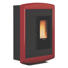 Stufa SOUVENIR LUX EVO Bordeaux Canalizzata