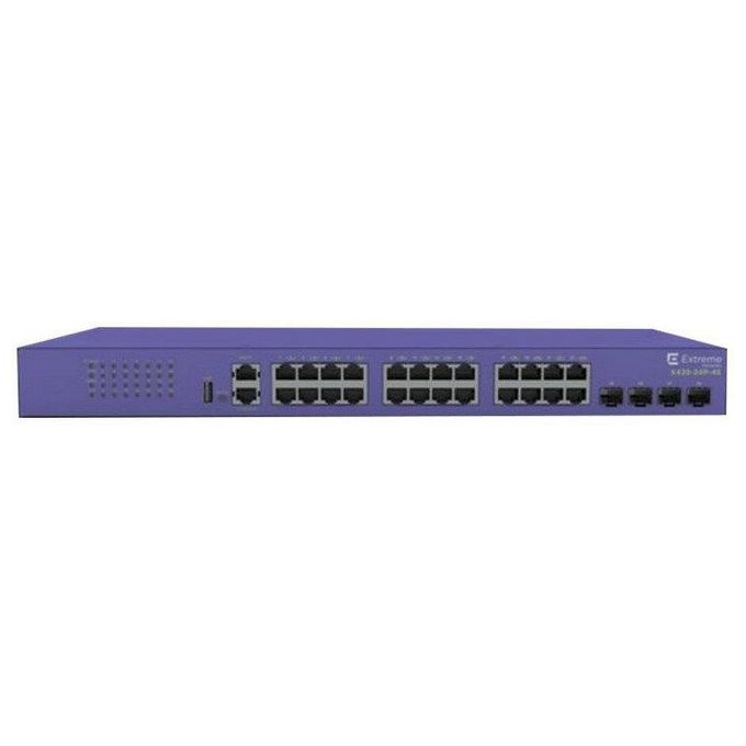 Extreme Networks ExtremeSwitching X435 Gestito Gigabit Ethernet 10-100-1000 Supporto Power over Ethernet Viola