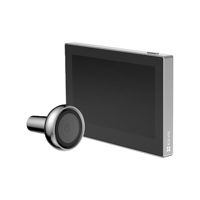 Ezviz Hp2 Spioncino Wi-fi Display 4,3'' Batteria Ricaricabile Argento
