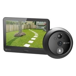 Ezviz HP4 Video Spioncino con campanello senza fili Visione a 155° 1080p Schermo a colori da 43" Visione notturna fino a 3m