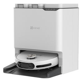 RS20 MAX Robot Aspirapolvere e Lavapavimenti Bianco con Base Intelligente