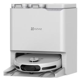 Rs20 Pro Robot Aspirapolvere Lavapavimenti White Con Base