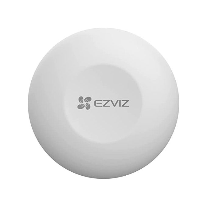 EZVIZ T3C Mini Wireless Pulsante Smart di Controllo, Versatile a 2 Vie (modalità di Armo/Disarmo e di Emergenza), Richiede Hub A3, Connessione Zigbee