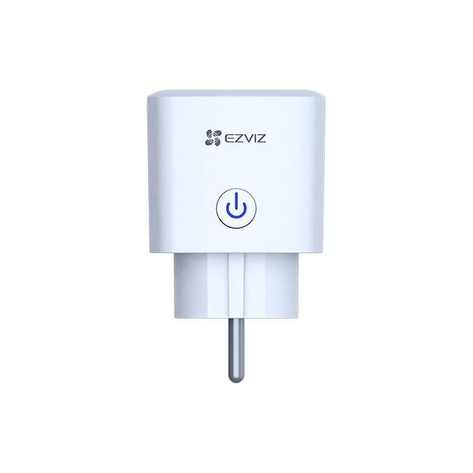 Ezviz T30 Smart Wi-Fi Connected Socket 10A Mini Smart Outlet Funziona con Android iOS Alexa, Funzione Timer, Controllo app, Bianco