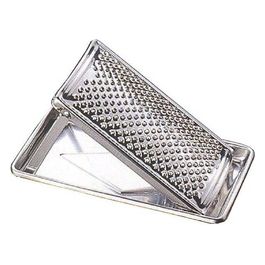 Grattugia Inox con Vaschetta