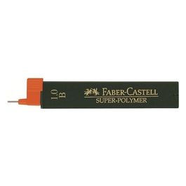 Faber Castell 12 astucci per 12mine Superpolymers b 1.0mm