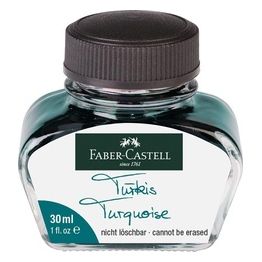 Faber Castell Boccetta Inchiostro 30ml Turchese