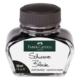 Faber Castell Boccetta Inchiostro 30ml nero