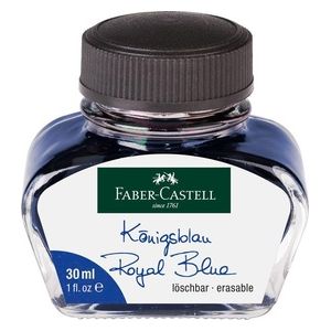Faber Castell Boccetta Inchiostro 30ml Blu Royal