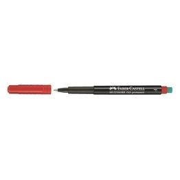 Faber Castell Cf10 Marcatore Multimark Permanente Rosso Tratto 0 6 Mm