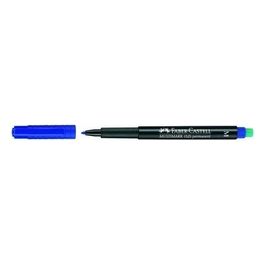 Faber Castell Cf10 Marcatore Multimark Permanente Blu Tratto 1 0 Mm