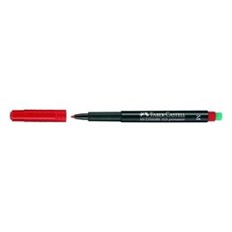 Faber Castell Cf10 Marcatore Multimark Permanente Rosso Tratto 1 0 Mm