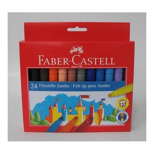 Faber Castell cf24 Pennarelli Jumbo il Castello