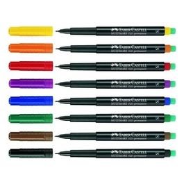 Faber Castell Cf4 Marcatori Multimark Permanenti Assortiti Tratto 0 4 Mm