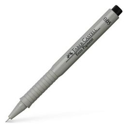 Faber Castell Confezione 10 Penne Ecco-Pigmenti Nero 0,05mm