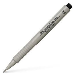 Faber Castell Confezione 10 Penne Ecco-Pigment 0,8mm Nero