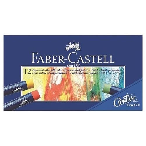 Faber Castell Confezione 12 Oil Pastels Colori Assortiti