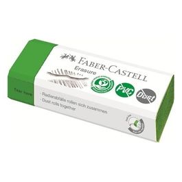 Faber Castell Confezione 20 Gomma Dust Pvc Free Verde