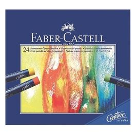 Faber Castell Confezione 24 Oil Pastels Colori Assortiti
