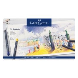 Faber Castell Confezione 36 Matite Colorate Goldfaber Metal