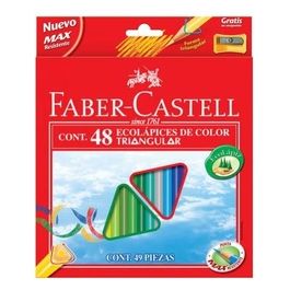 Faber Castell Confezione 48 Matite Eco Triangolari