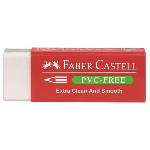 Faber Castell Espositore 20 Gomme7095-20 In Vinile Pvc Free Per Matita Bianca Con Fascetta