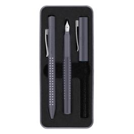 Faber Castell Set 2 Penne Grip 2010 Harmony Grigio