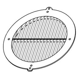 Faber Griglia Direzionale Diametro 125mm per Cappe