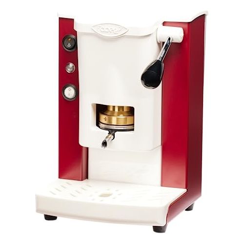 Faber Minislot Plast Macchina del Caffe' a Cialde 44mm Borgogna Bianco