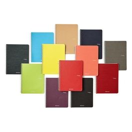 70 Fogli Ecoqua Spiralato A4 Blank Vino