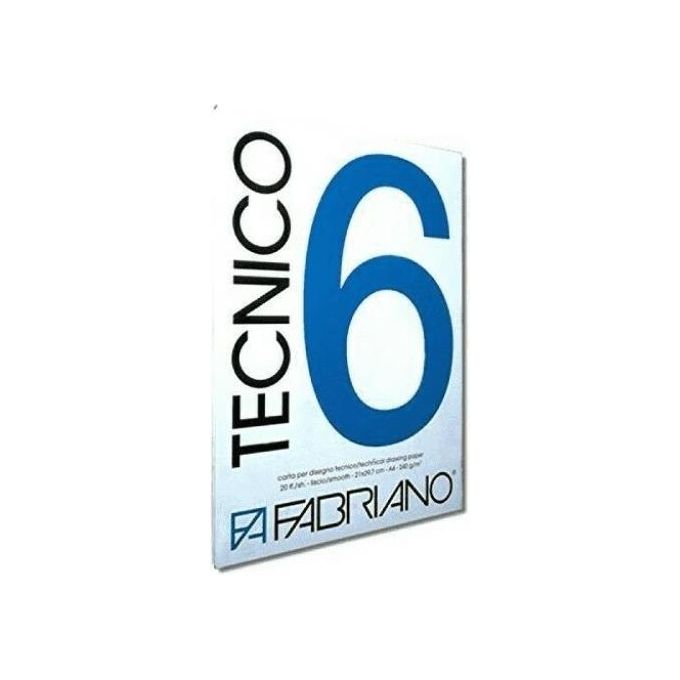 Fabriano Album Tecnico 6 Liscio 20 FOgli 240gr