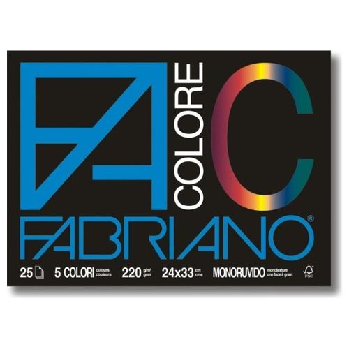 Fabriano Cf5 Album colore 5 colori Assortiti 33x48