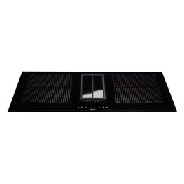 Falmec CUZQ90.00P8#ZZZN460F Cappa Piano Quantum 90 Worktop Vetro Nero Lucido Classe energetica A+ 84 cm 9005 220-240V 50-60Hz