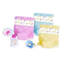 Set di Tre Pannolini Colorati per Nenuco