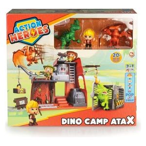 Famosa Playset Action Heroes Dino Adventure Camp Atax
