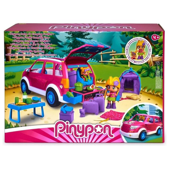 Famosa Playset Pinypon Family Trip Car