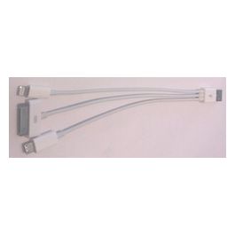 Fanton 87878 Cavo Usb Tripla Uscita, Bianco