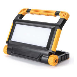 Proiettore LED Ricaricabile 15W Nero Giallo