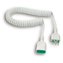 Prolunga Lineare Estensibile 5,0 mt 3g0,75 05vvh8-f 2p+t 10a Standard Italiano 2p+t 10a Standard Italiano Bianco