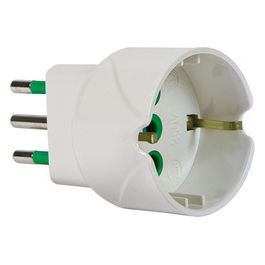 schuko 2p+t 10a S11 Spa Bianco