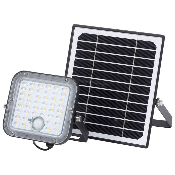 Osram, Faretto Solare da Giardino, Endura Flood Split Solar Sensor, 10W 840, con Telecomando