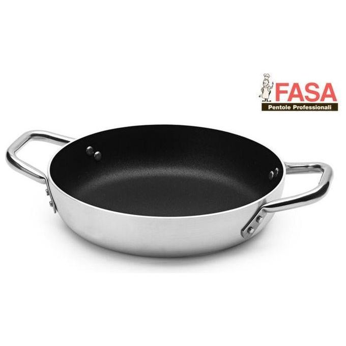 Fasa Tegame 2 Maniglie Alluminio Teflon Platinum Plus 3mm 45cm