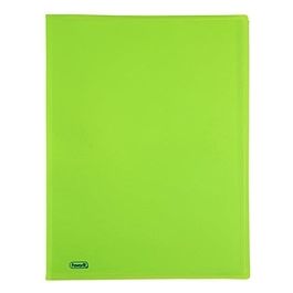 Favorit Portalistino Neon con 40 Buste Formato Interno 22x30cm Verde Fluo