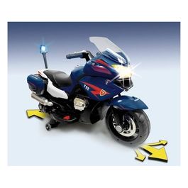 Moto Elettrica Carabinieri 12v Blu Scuro